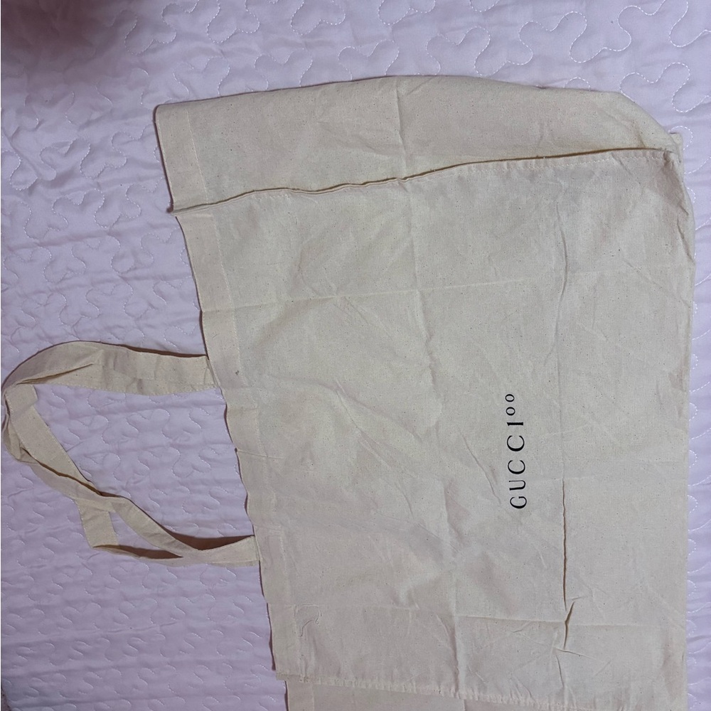 Authentic Gucci Reusable Canvas Bag